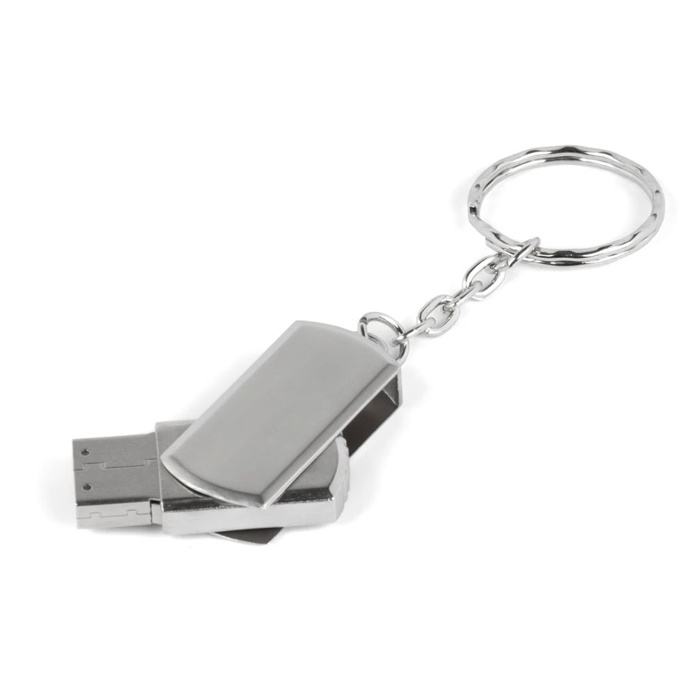 8125_acik_v2 8125-16GB Metal USB Bellek - Görsel 1