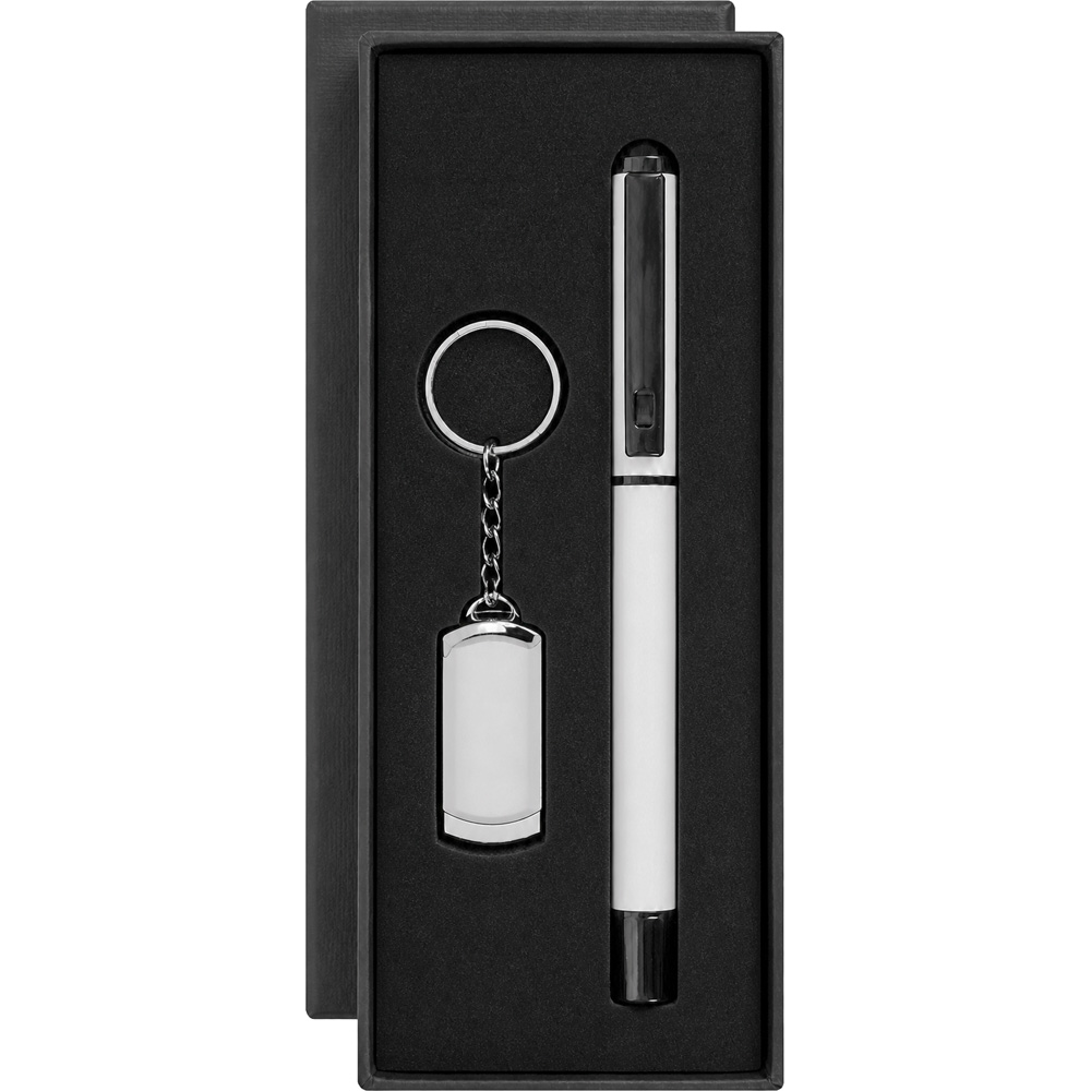 8210 8210-32GB Metal USB Bellek ve Kalem Seti - Görsel 1
