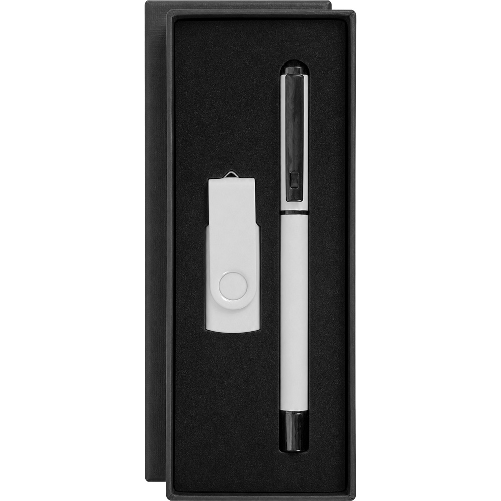 9210_beyaz 9210-32GB-B USB Kalem Set - Görsel 1